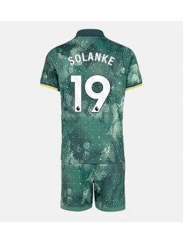 Tottenham Hotspur Dominic Solanke #19 Dječji Rezervni Dres kompleti 2024-25 Kratak Rukavima (+ kratke hlače)